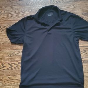 Black golf shirt medium